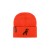 Safety Orange Mack Bulldog Knit Beanie
