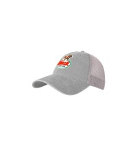 Mack Silver Slouch Retro Logo Cap