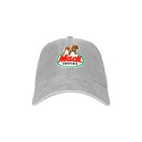 Mack Silver Slouch Retro Logo Cap