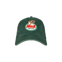 Mack Green Slouch Retro Logo Cap