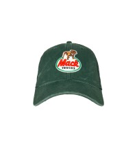 Mack Green Slouch Retro Logo Cap