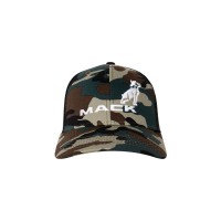 Camo Chino Cap with Black Stretch Mesh
