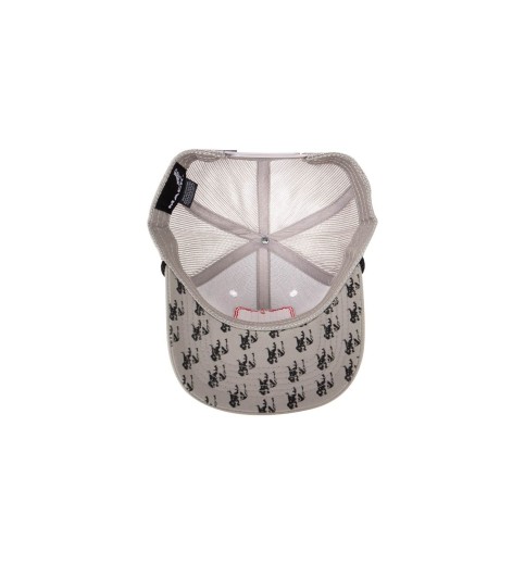 Grey Built Like A Mack Truck Snapback Cap