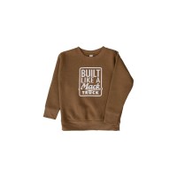 Toddler Built Like A Mack Truck Sweatshirt