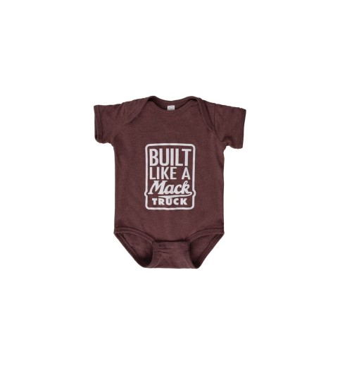 Sangria Built Like A Mack Truck Onesie