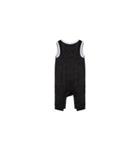 Smoke Melange Bulldog Tough Onesie