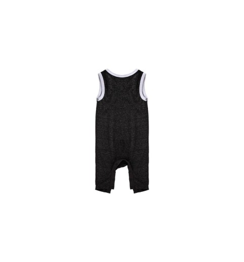 Smoke Melange Bulldog Tough Onesie