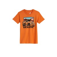 Youth Mack Granite Burnt Orange T-shirt