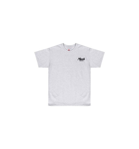 Mack Youth Grey Retro Logo T-shirt