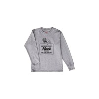 Youth Grey Performance Counts Long Sleeve Shirt