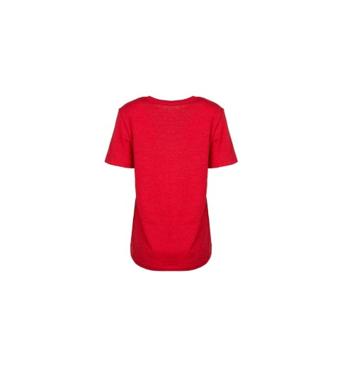 Ladies Red Sequin Bulldog T-shirt Ladies Red Sequin Bulldog T-shirt