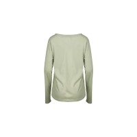 Ladies Desert Sage Long Sleeve Notch Neck Shirt