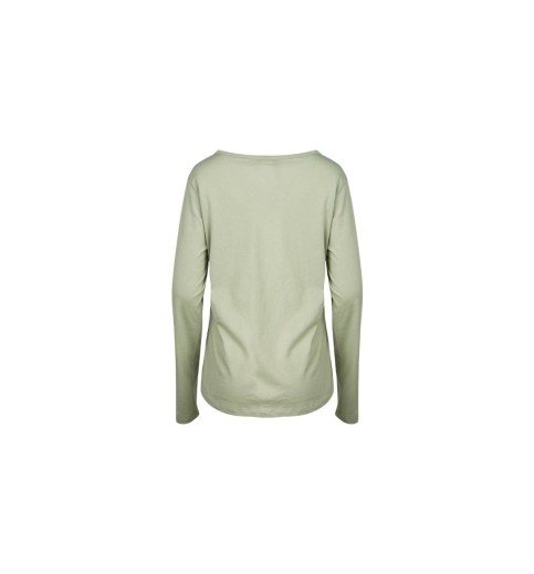 Ladies Desert Sage Long Sleeve Notch Neck Shirt