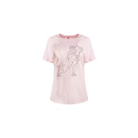 Mack Pink Star Bulldog T-shirt