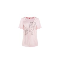 Mack Pink Star Bulldog T-shirt