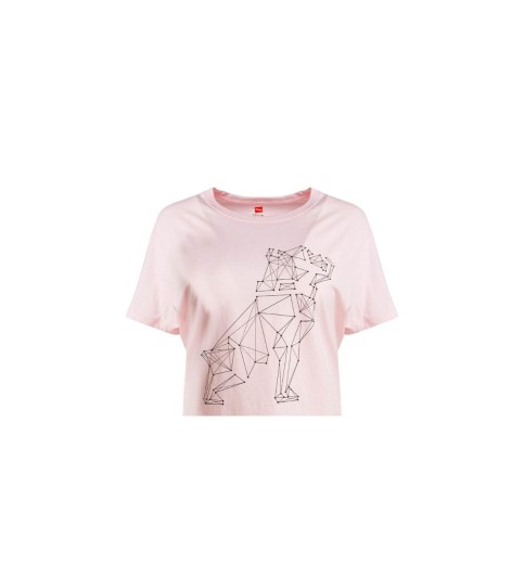 Mack Pink Star Bulldog T-shirt