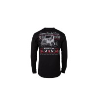 Mack Holiday Black Long Sleeve Shirt