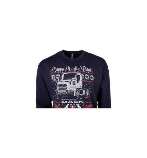 Mack Holiday Blue Sweatshirt Mack Holiday Blue Sweatshirt