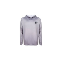 Gray Ultracool Long Sleeve Hoodie Shirt