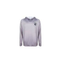 Gray Ultracool Long Sleeve Hoodie Shirt