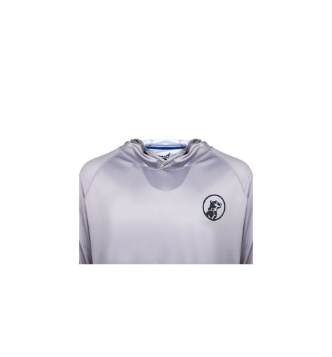 Gray Ultracool Long Sleeve Hoodie Shirt