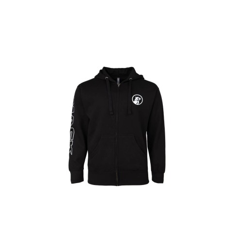 125th Anniversary Mack Logo Black Full Zip Hoodie