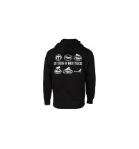 125th Anniversary Mack Logo Black Full Zip Hoodie