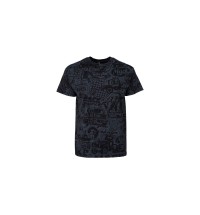 Mack Black Stain Logo Line-up T-shirt