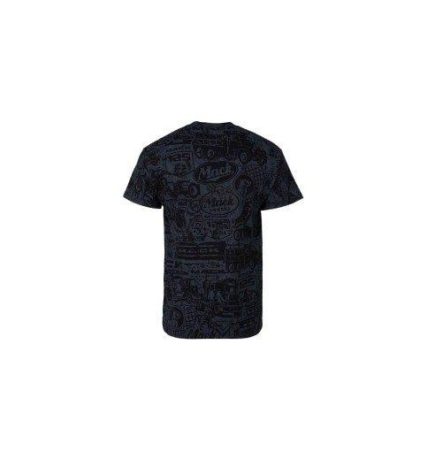 Mack Black Stain Logo Line-up T-shirt