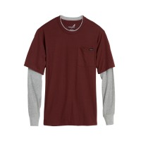 Port Heather Pocket Long Sleeve Shirt