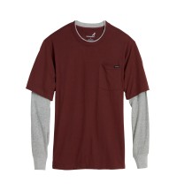 Port Heather Pocket Long Sleeve Shirt