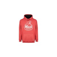 Mack Retro Heather Red Heavyweight Hoodie