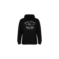 Mack Retro Essential Fleece Black Hoodie