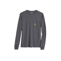 Mack Pennant Heather Gray Long Sleeve Shirt