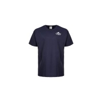 Mack Slate Blue Retro Logo T-shirt