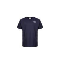 Mack Slate Blue Retro Logo T-shirt