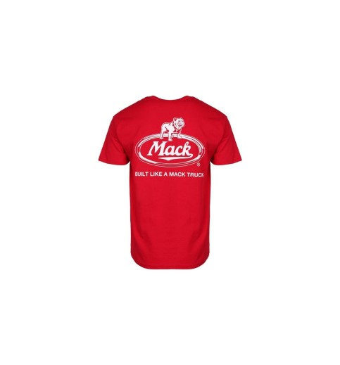 Mack Red Retro Logo T-shirt