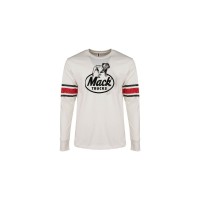 Mack Red Stripe Retro Collegiate Shirt
