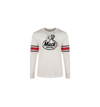 Mack Red Stripe Retro Collegiate Shirt