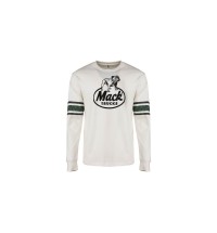 Mack Green Stripe Retro Collegiate Shirt