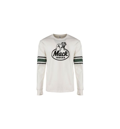 Mack Green Stripe Retro Collegiate Shirt