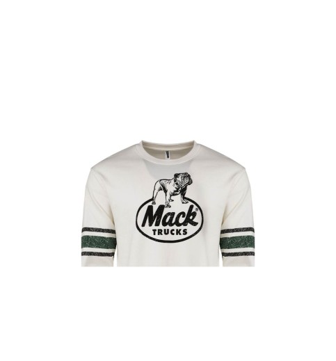 Mack Green Stripe Retro Collegiate Shirt
