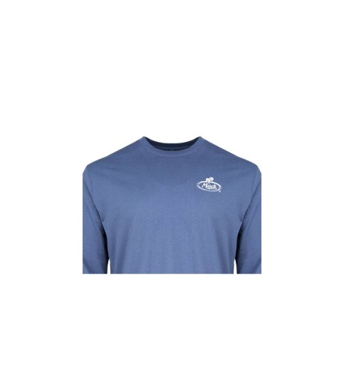 Mack Retro Blue Tumble Long Sleeve Shirt