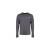 Mack Logo Gray Tumble Long Sleeve Shirt