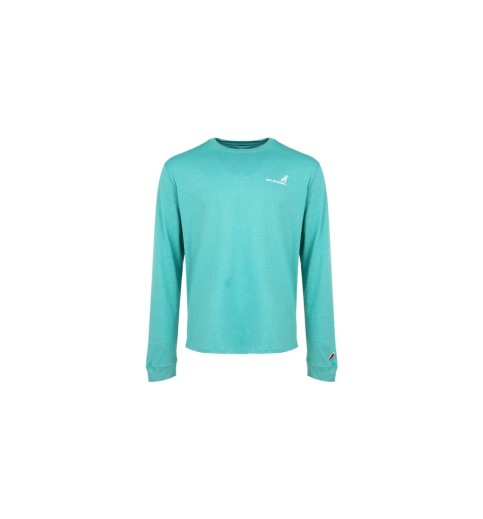 Mack Logo Jade Green Tumble Long Sleeve Shirt