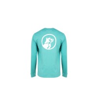 Mack Logo Jade Green Tumble Long Sleeve Shirt