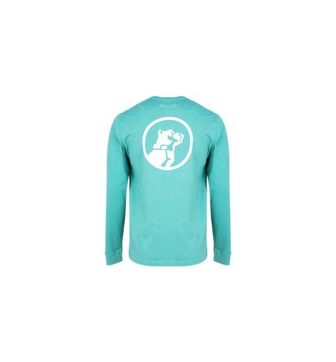 Mack Logo Jade Green Tumble Long Sleeve Shirt Mack Logo Jade Green Tumble Long Sleeve Shirt