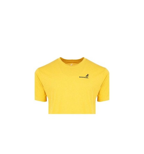 Mack Logo Yellow Tumble T-shirt
