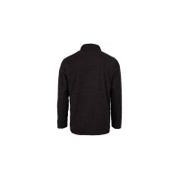 Mack Black Textured Fleece Jacket