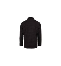 Mack Black Textured Fleece Jacket